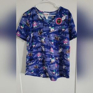 Lady Polar Bear Scrub Top